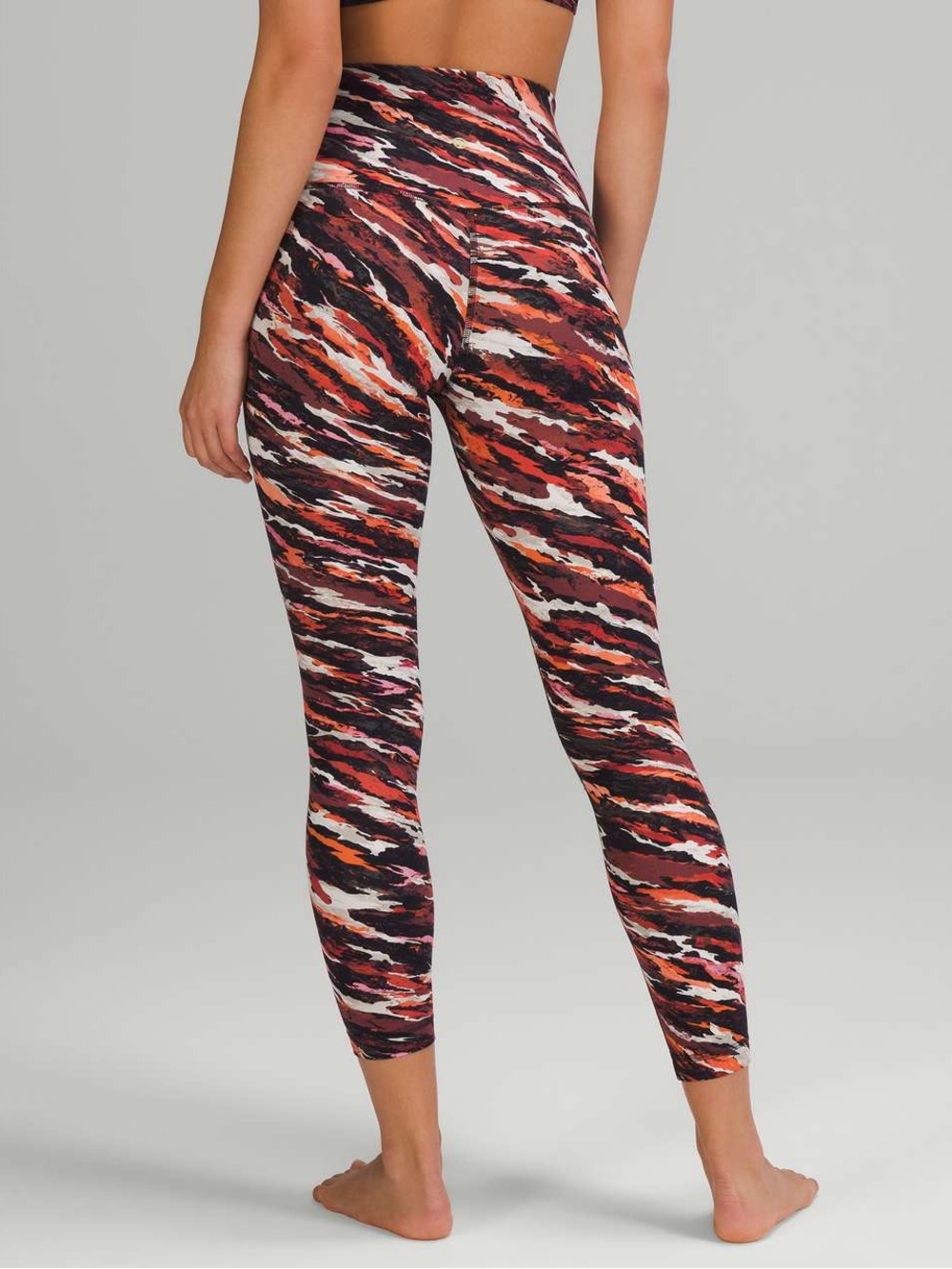 Lululemon Lunar New Year Align High-Rise Pant 25"‎ Tiger Smoky Red Multi Size 12